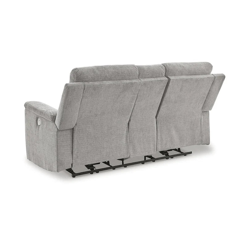 Signature Design by  Barnsana Power Reclining Loveseat with Console