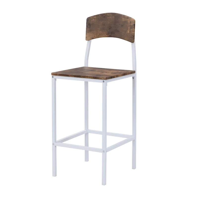 5-Piece Counter Height Dining Set with Drop Leaf Table 39.4