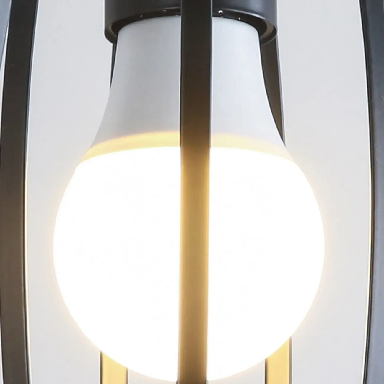 Industrial Black Geometric Adjustable Island Pendant Light