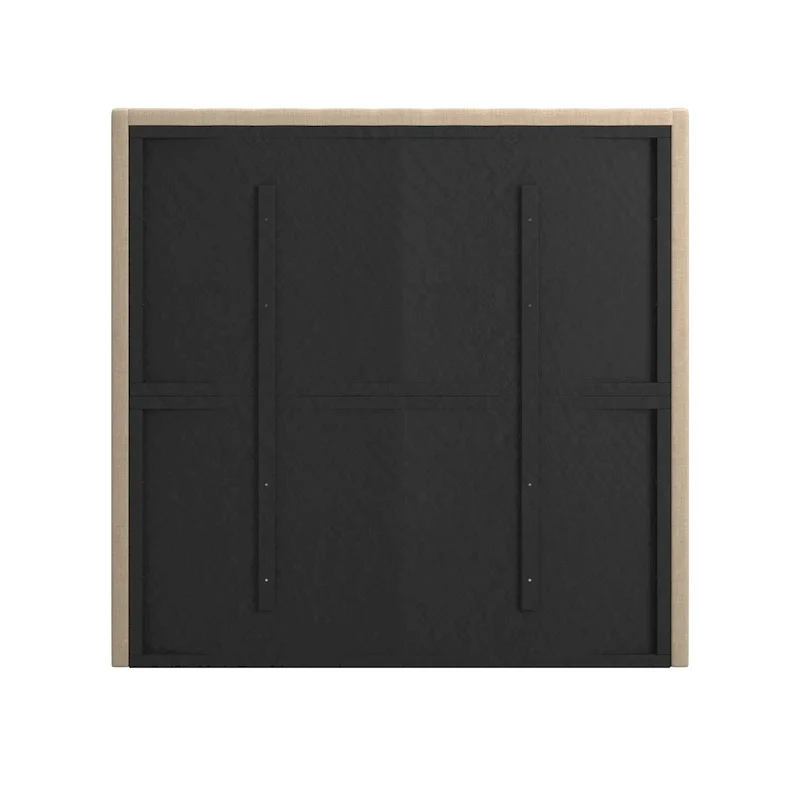 Button-Tufted Wingback Upholstered Headboard – Elegant Bedroom Accent