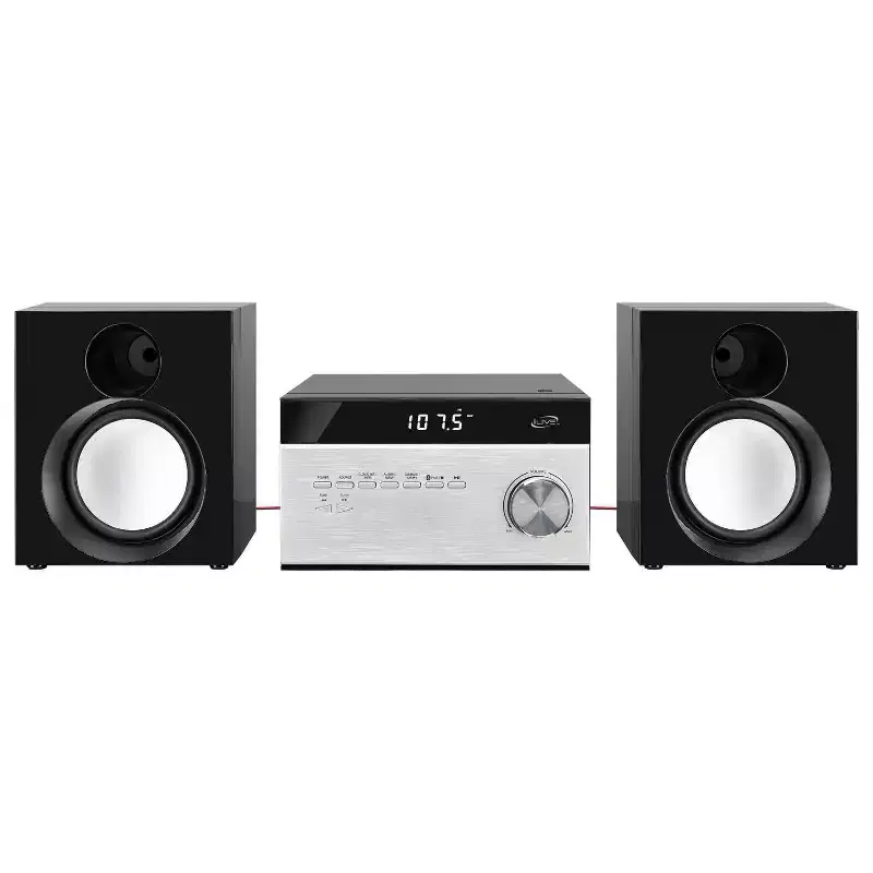 iLive Home Music System: Bluetooth CD Player with Alarm Clock & AM/FM Radio