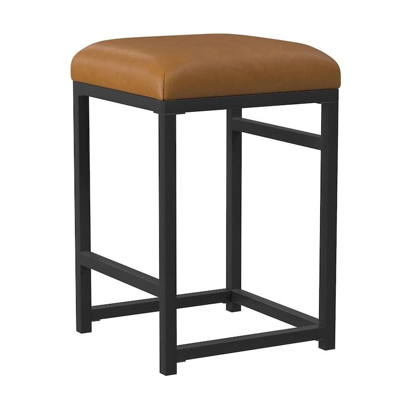 HomePop Backless Metal 24 Counter Stool - 24 inches