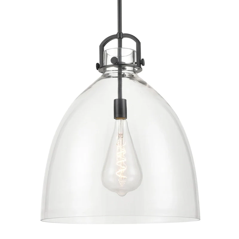 Innovations Lighting 410-1SL-24-18 Newton Bell Pendant Newton Bell 18