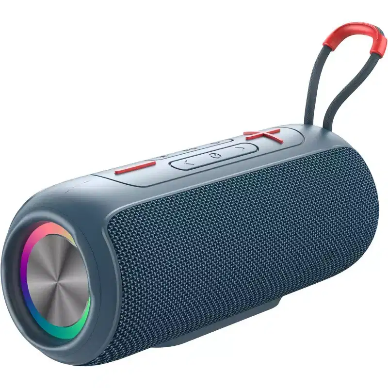 Worryfree Gadgets Wireless Portable Waterproof Bluetooth Speaker with RGB Lights