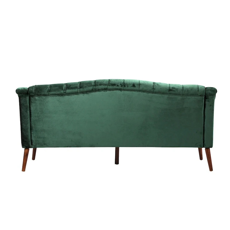 Adelia Modern Glam Tufted Velvet Sofa by Christopher Knight Home