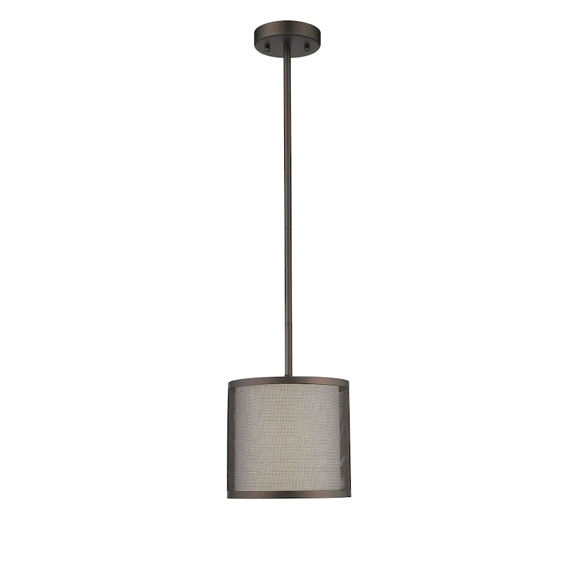 1-light Oil Rubbed Bronze Pendant - Oil Rubbed Bronze - Oil Rubbed Bronze