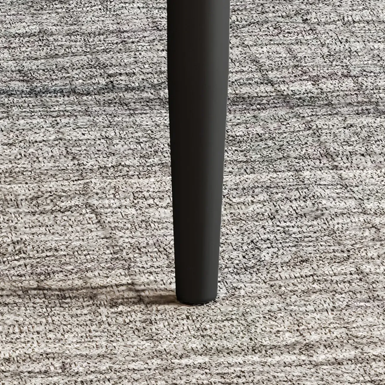 Modern Upholstered Metal Leather Dining Chairs