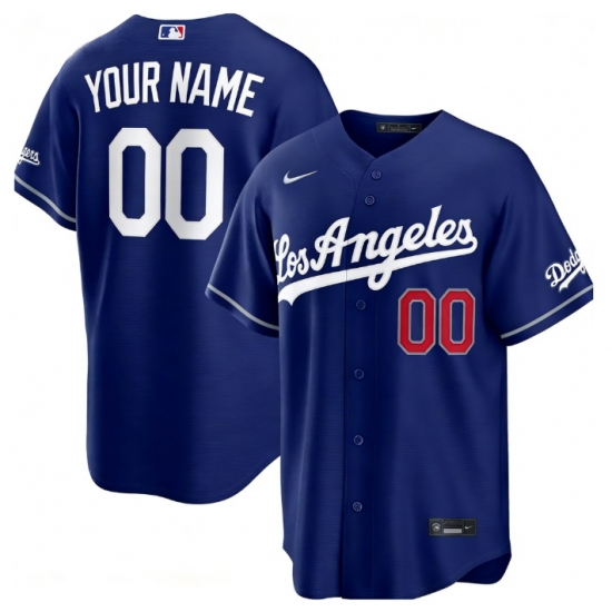 Los Angeles Dodgers Blue 2026 Gold Collection Stadium Stitched Baseball Custom Jersey