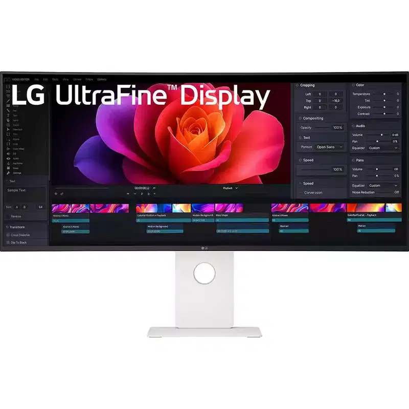 LG UltraFine 40 Curved Nano IPS Ultrawide Monitor  5K2K (5120x2160), Black