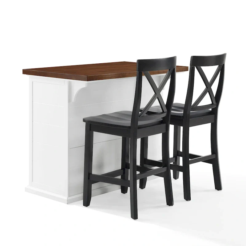 Rolled Back Button Tufted Dining Chairs with Nailhead Trim, Set of 2