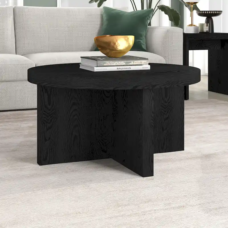 Elna 33 Wide Round Coffee Table - 33 Wide