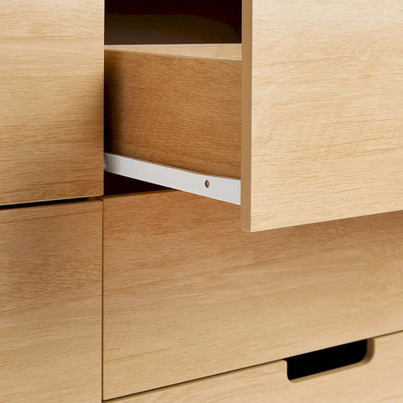 Middlebrook Designs Hans 6 Drawer Dresser with Cut Out Handles