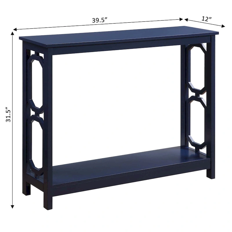 Convenience Concepts Omega Console Table with Shelf