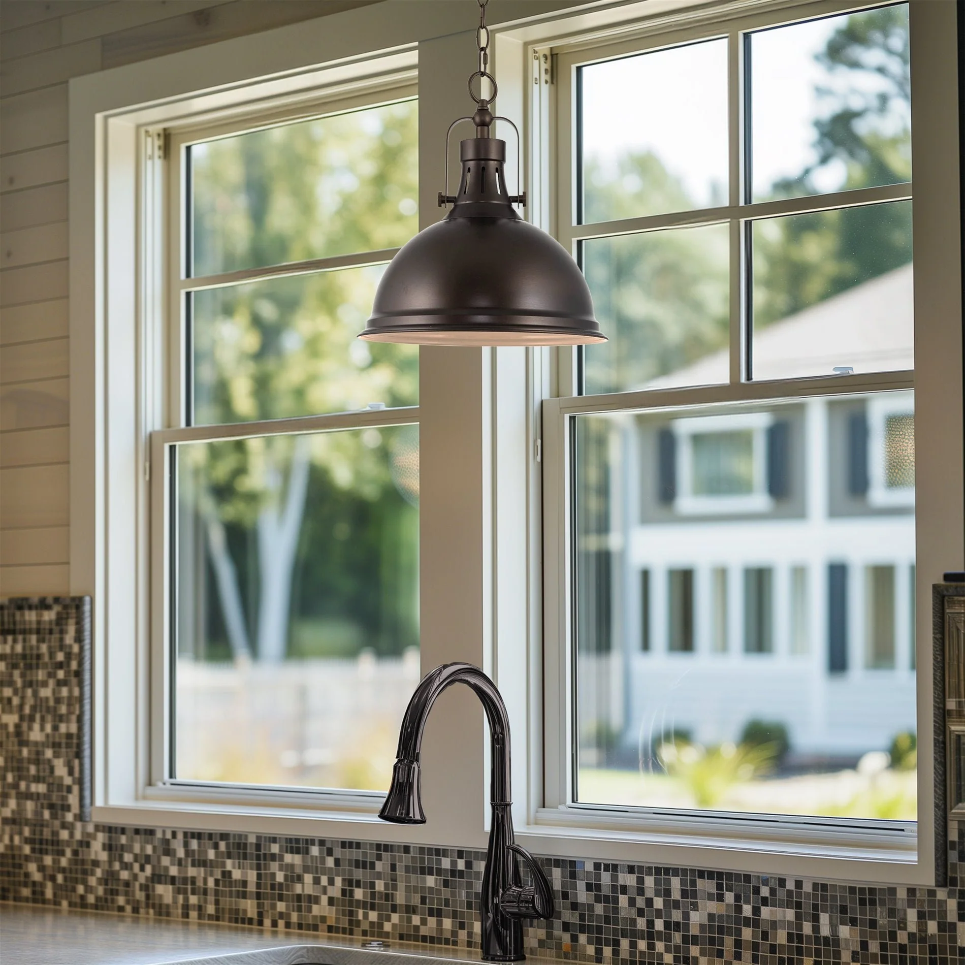 Belle 14 Modern Industrial Pendant Light