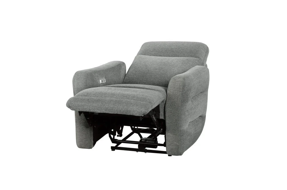 Eden Grey Fabric Power Reclining Living Room Collection