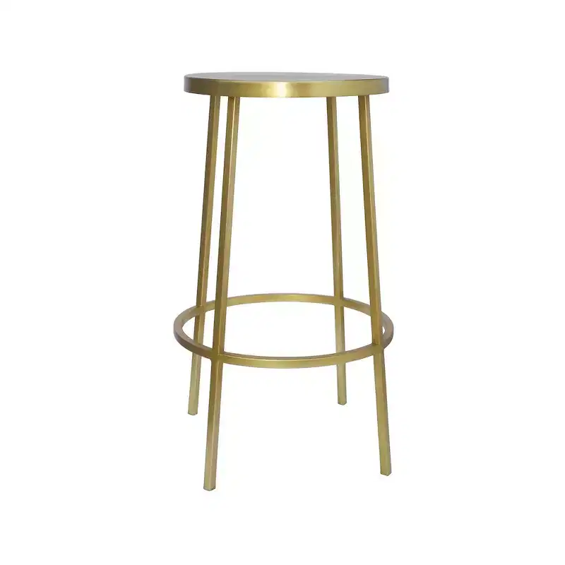 Meridian Furniture,Tyson Gold Iron Counter Stool