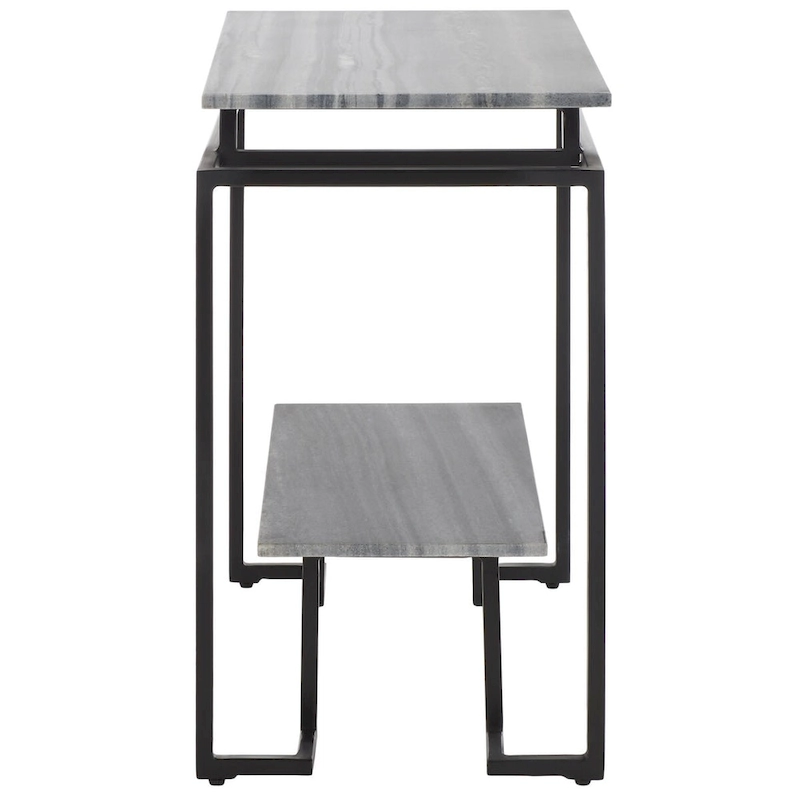 SAFAVIEH Malvina Single Shelf Rectangle Accent Table - 24 L x 14 D x 24 H - 24Wx14Dx24H