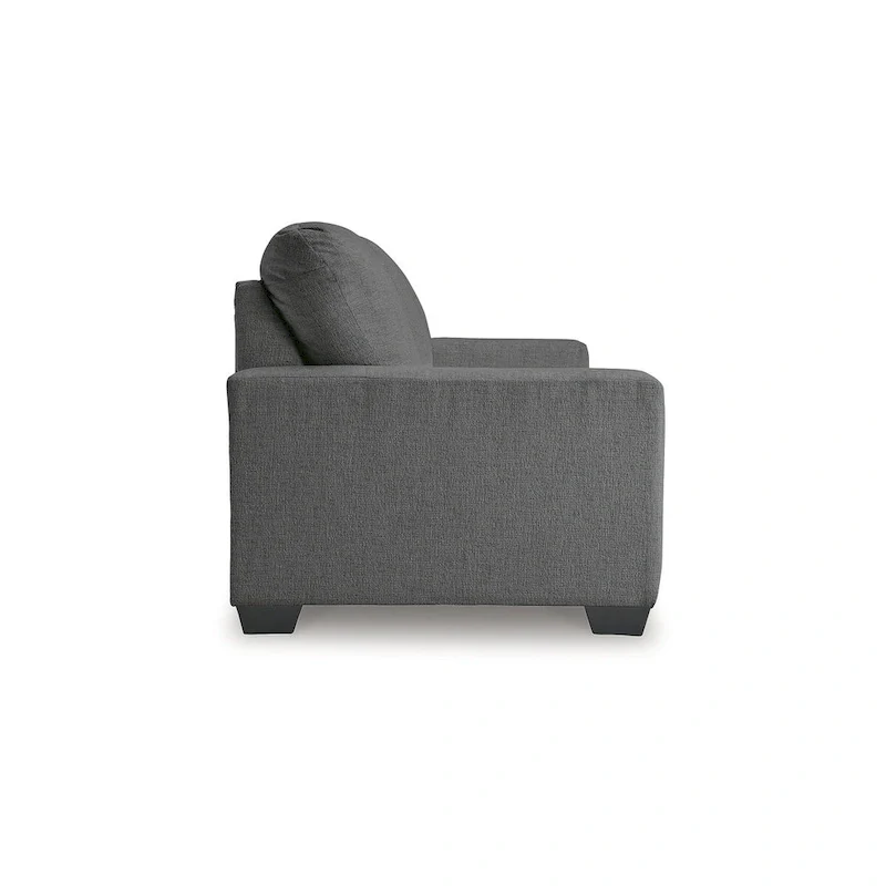 Signature Design Rannis Pewter Full Sofa Sleeper - 76 W x 40 D x 39 H