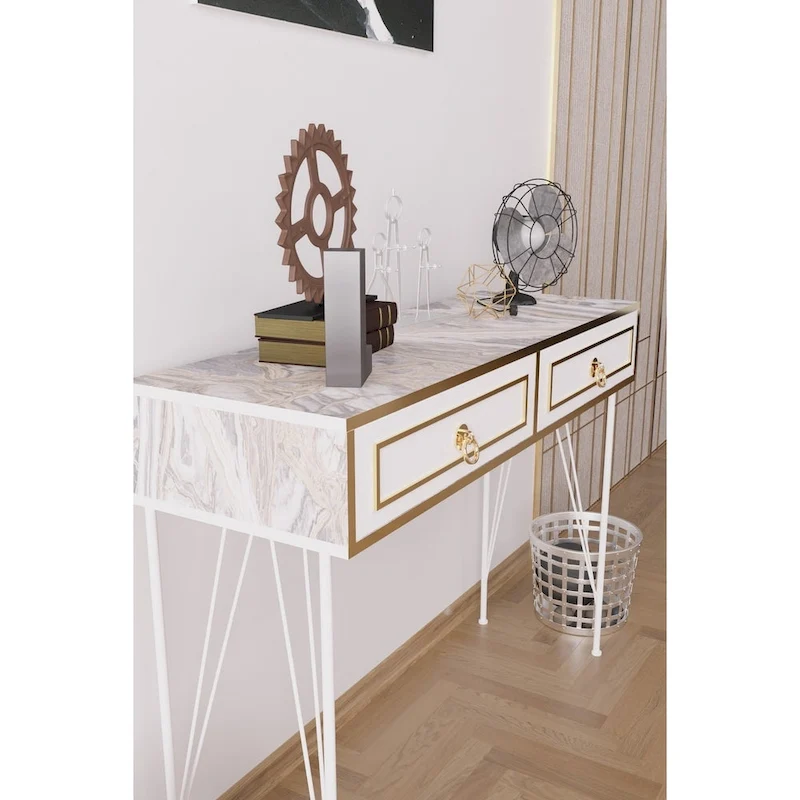 Ardeno Metal Legs Console Table