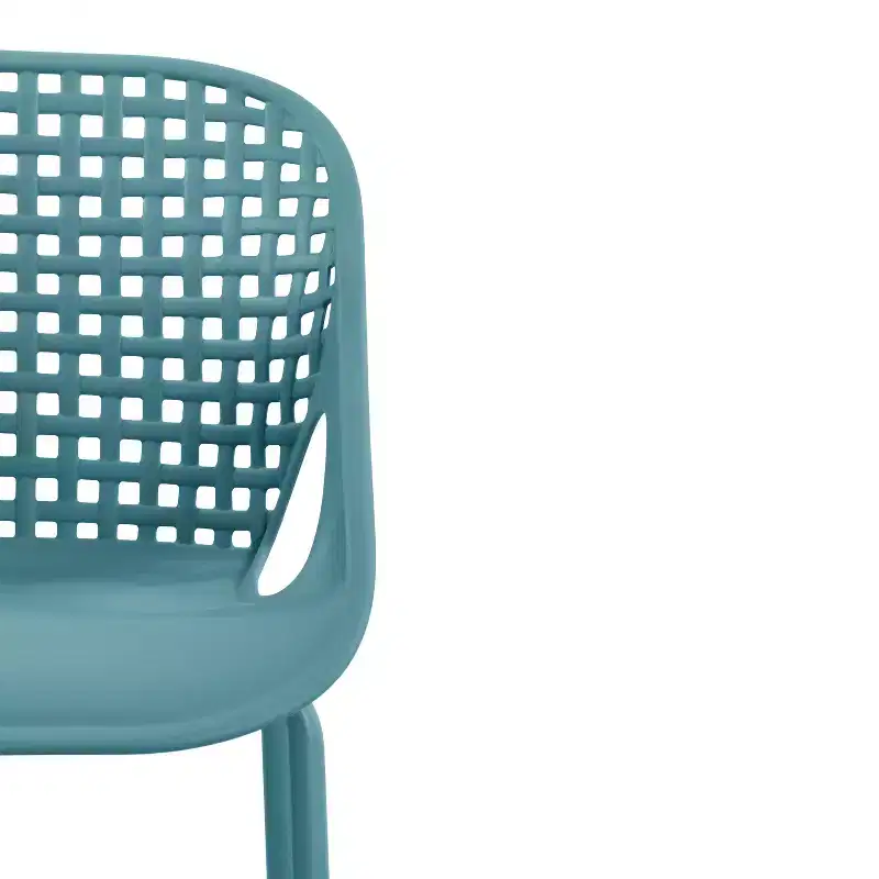 Christopher Knight Home Chaitanya Modern Patio Iron and Plastic Chairs (Set of 2)