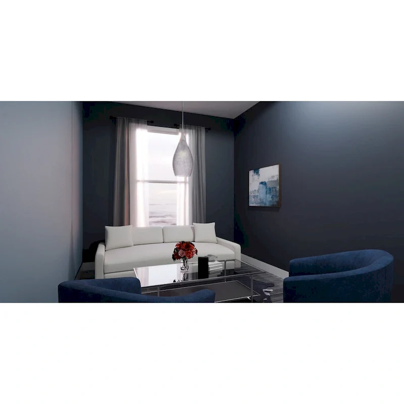 Spruce 1-Light Polished Chrome Pendant Light