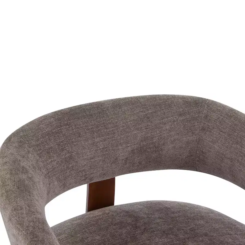 Christopher Knight Home Hepurn Bent Wood Modern Upholstered Accent Chair