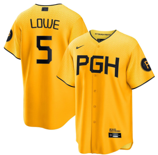 Brandon Lowe Pittsburgh Pirates City Connect Jersey