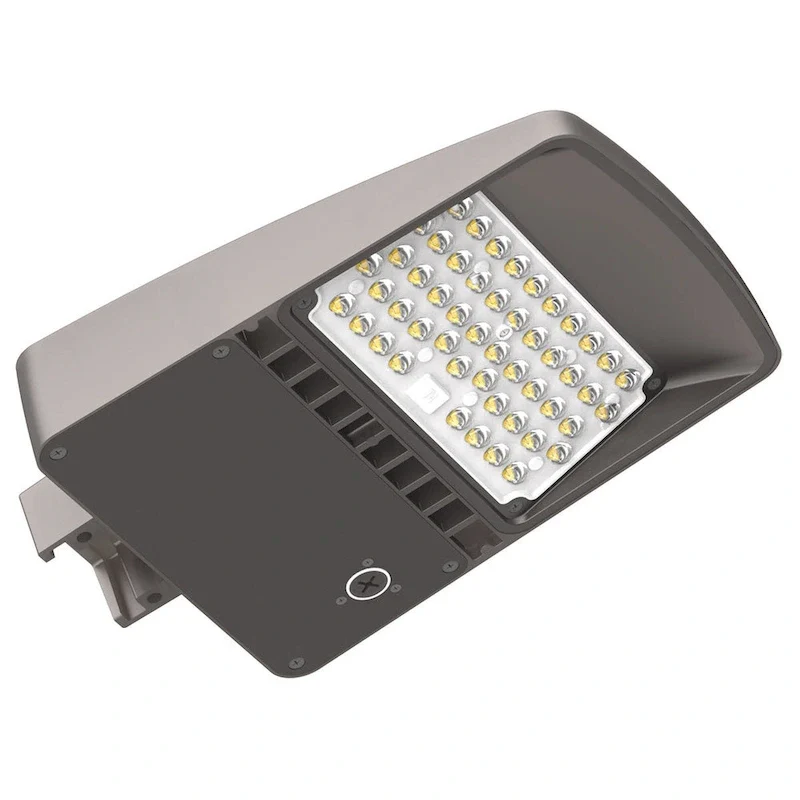 LED Area Light Type III, Dimmable, 50-150W Wattage Selectable, Bronze, 120-277Vac, UL Listed, 1 Pack - 15.65