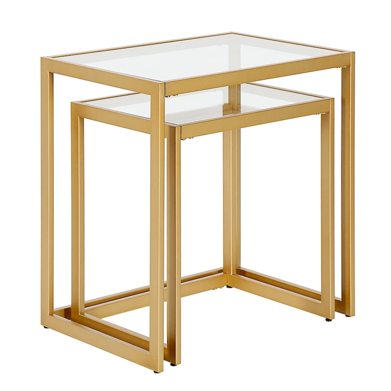 Rocco Rectangular Nested Side Table - 22