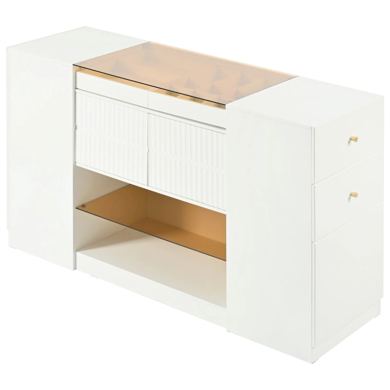 Modern Luxury Multi-Functional Island Vanity Dresser