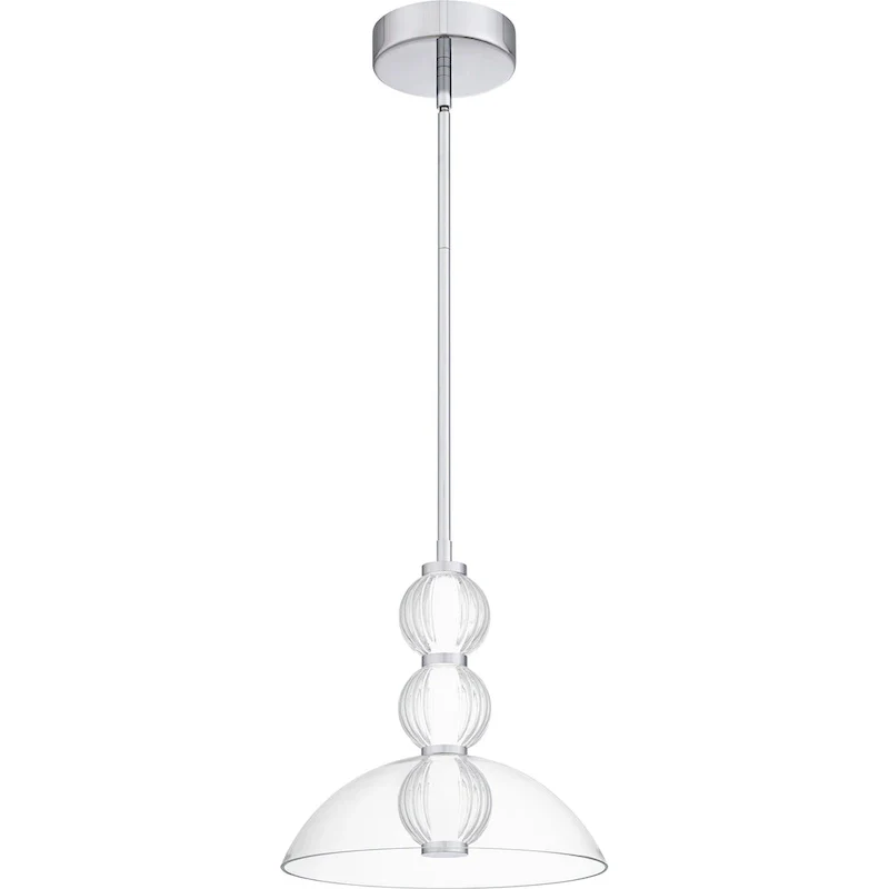 Elway Integrated LED Polished Chrome Pendant