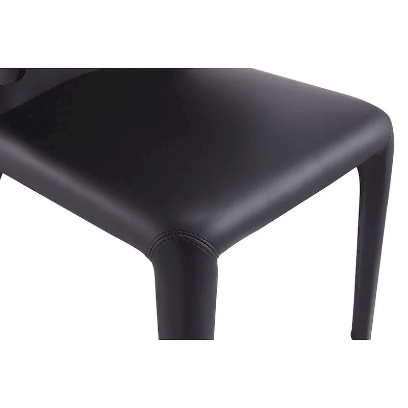 Conrad Cream Faux Leather Dining Chair