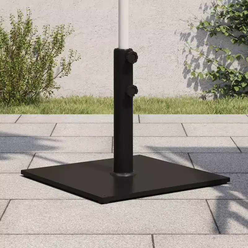 vidaXL Parasol Base Umbrella Stand Parasol Holder Outdoor Garden 37.5 lb Square