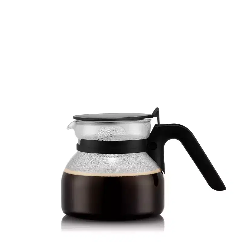 Bodum Rio 4c 16oz Dripper Set Pour Over Coffee Maker Black: 4 Cup Manual Drip Coffee Maker, BPA-Free, Dishwasher-Safe