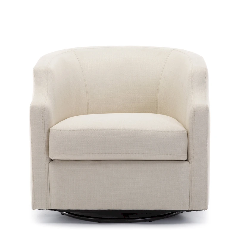 Swivel Glider Barrel Chair
