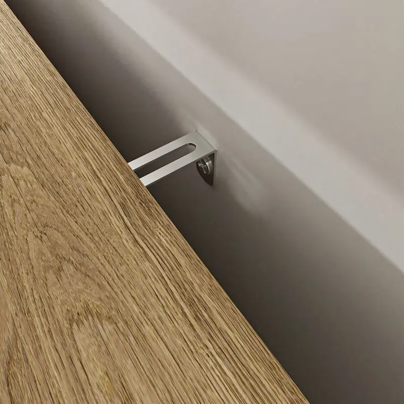 Wood Cabinet with Adjustable Shelf