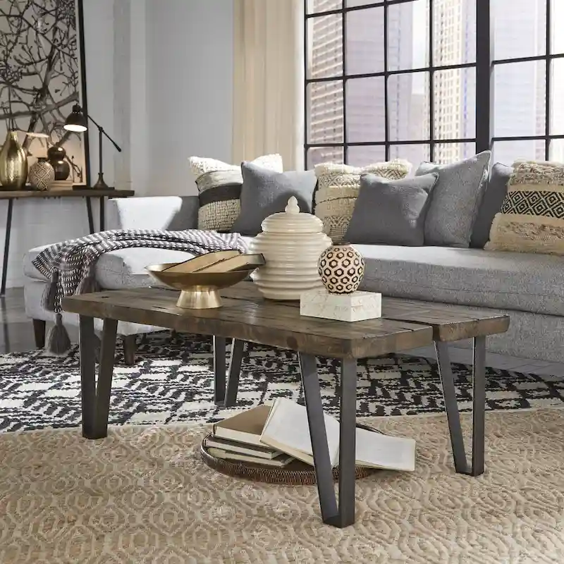 Magnussen Dartmouth Rectangular Cocktail Table