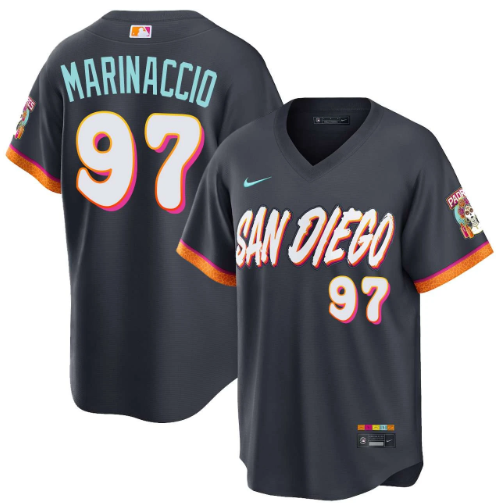 Ron Marinaccio San Diego Padres City Connect Stadium Jersey