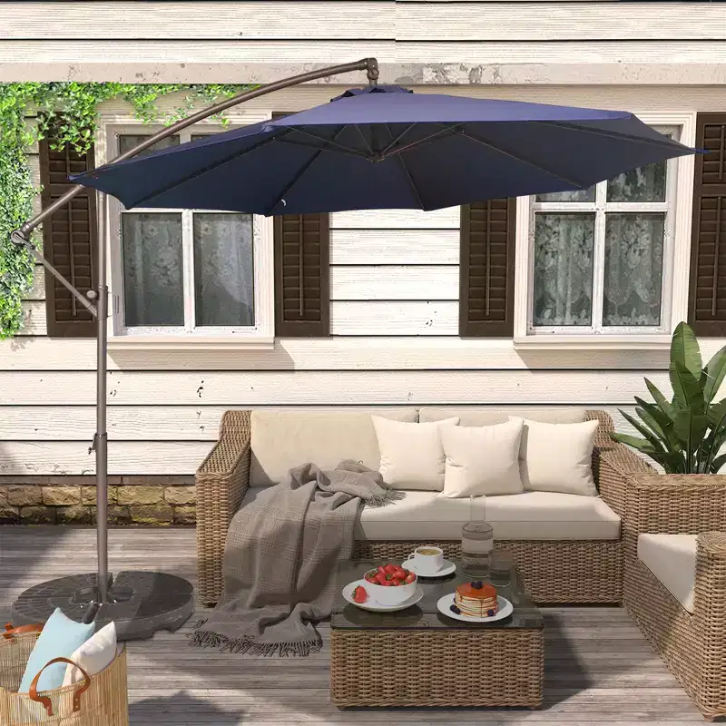 CASAINC 10 Ft Octagon Outdoor Patio Umbrella