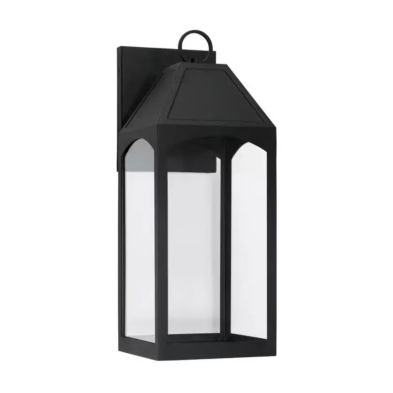 Capital Lighting Burton 1 - Light Wall Light in Black