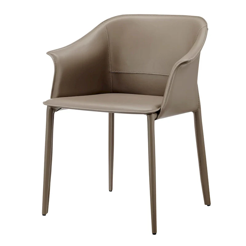Recycled PU Leather Dining Chair