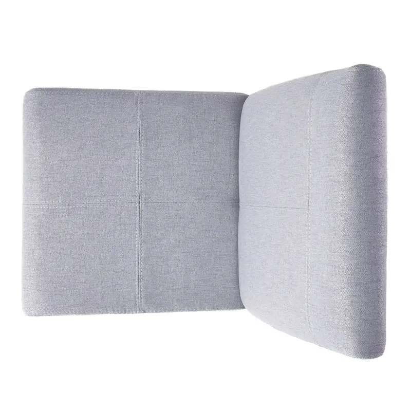 Upholstered Dining Chairs Set of 2 - Contemporary T-Stitch Design, 17.75