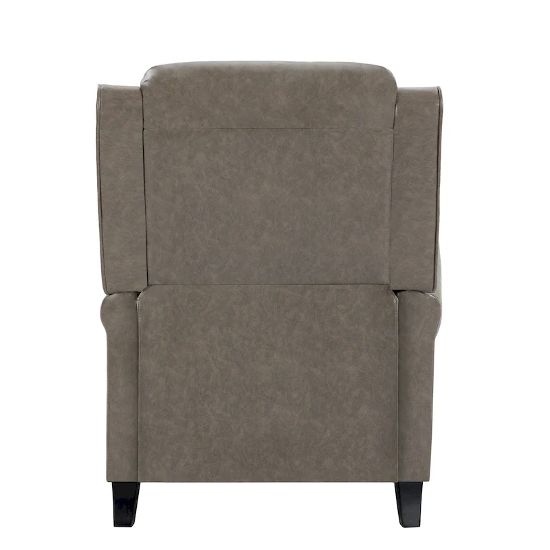 Modern Padded Seat Recliner Chair with PU Leather