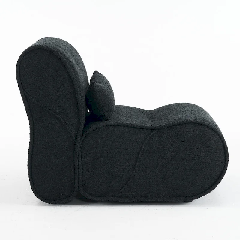 GDFStudio - Amelia Timeless Fabric Recliner with Ergonomic Design and Matching Pillows