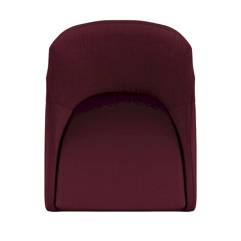 Sasha Oak Barrel Back Dining Chair (Set of 2) by iNSPIRE Q Modern - Set of 2