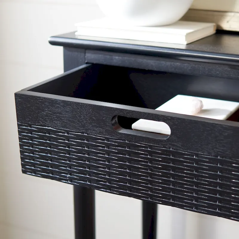 Lucetta 2-Drawer Console Table - 35.5 W x 13 L x 29.5 H - 36Wx13Dx30H
