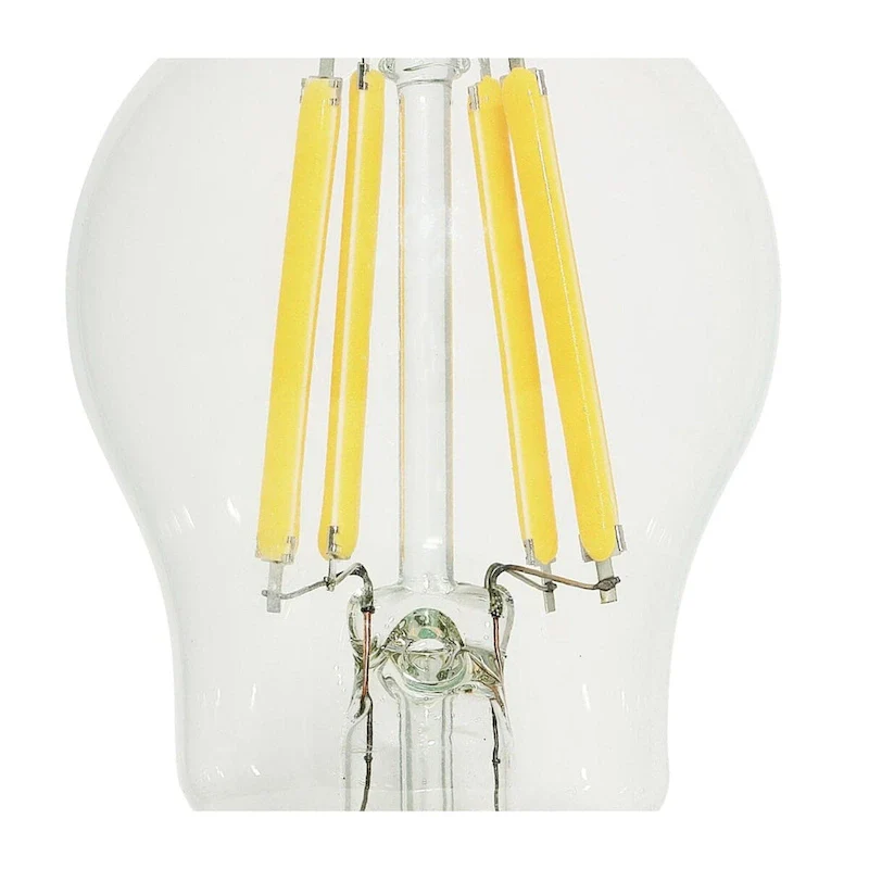 Westinghouse Lighting 6-Watt (60-Watt Equivalent) Clear A15 Dimmable Filament LED Light Bulb, Medium Base, 6 Pack - 6-Pack