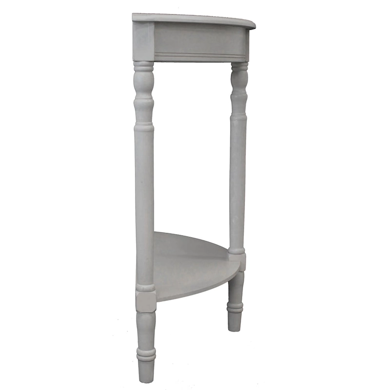Ninette Half Moon Entryway Console Accent Table
