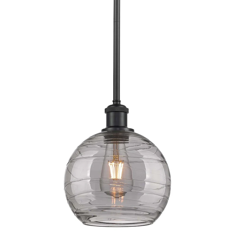 Innovations Lighting 516-1S-10-8 Athens Deco Swirl Pendant Athens Deco