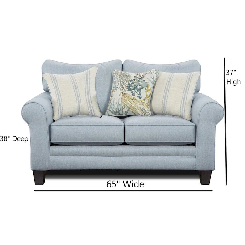 Labyrinth Sky Loveseat